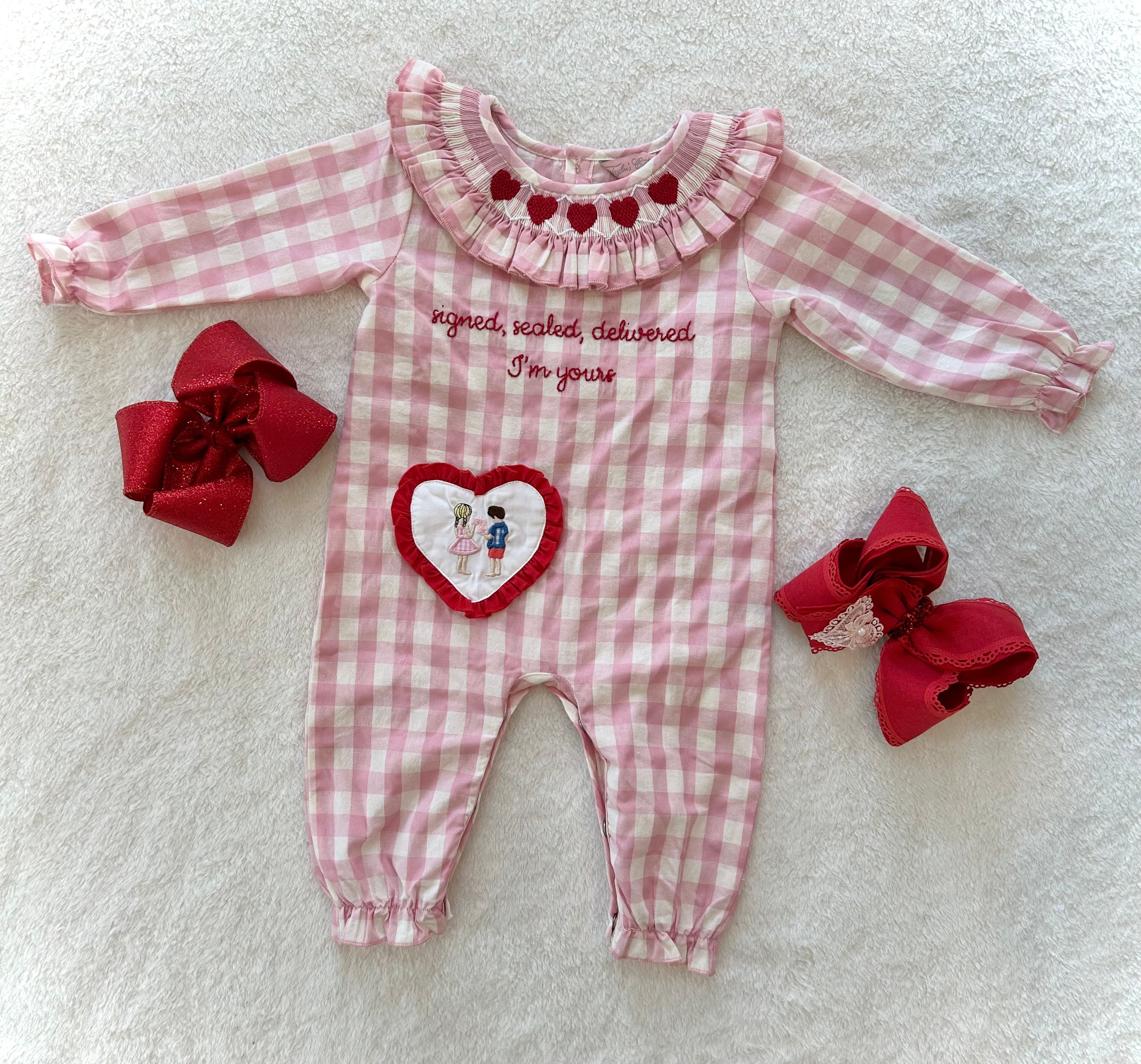 I’m Yours Girls Romper