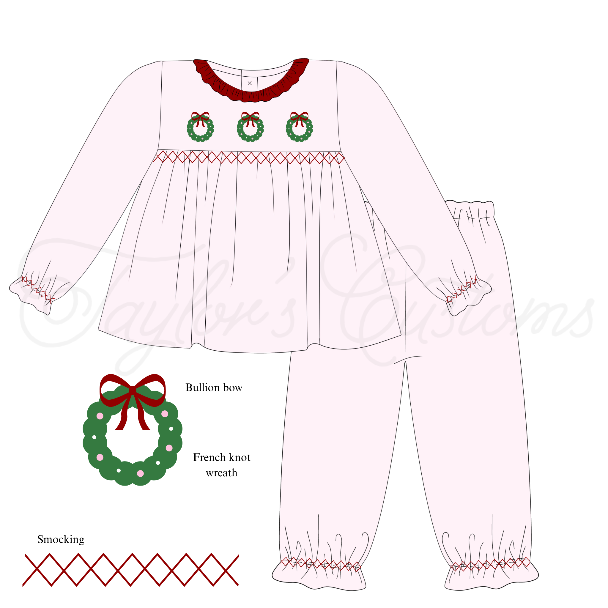 Pinkmas Wreaths - October TAT