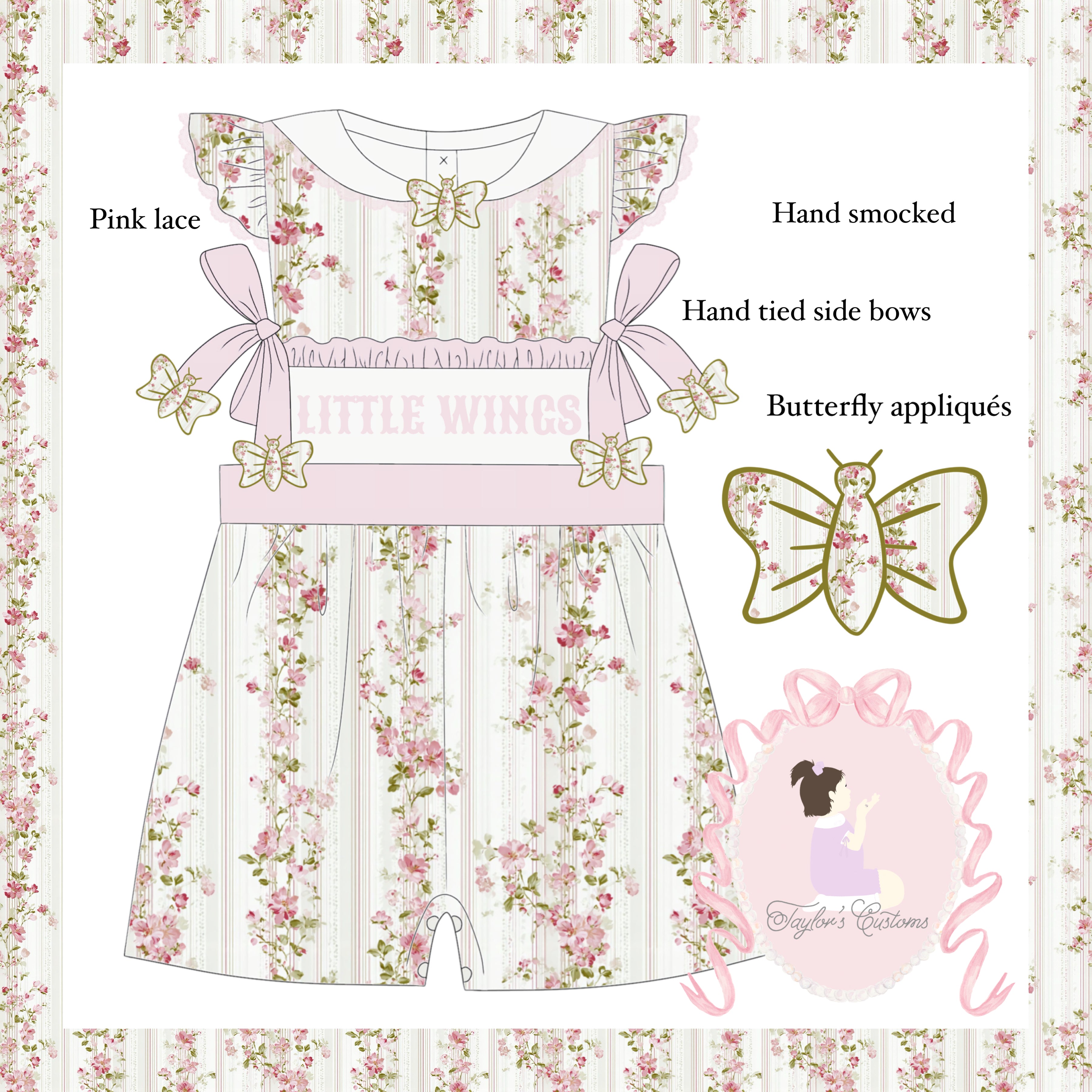 Little Wings Romper - May TAT