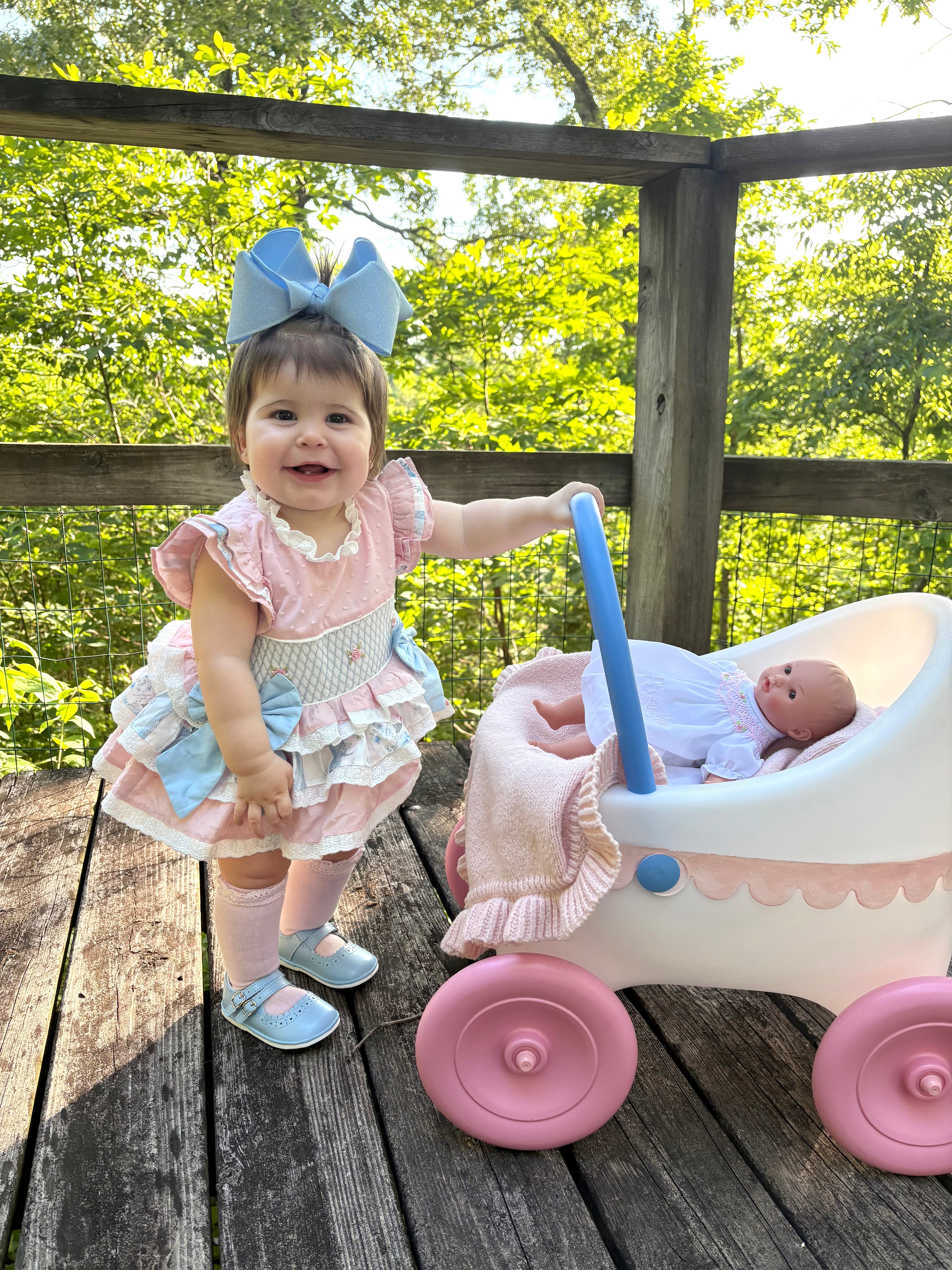 Tickled Pink Diaper Cover Set - RTS