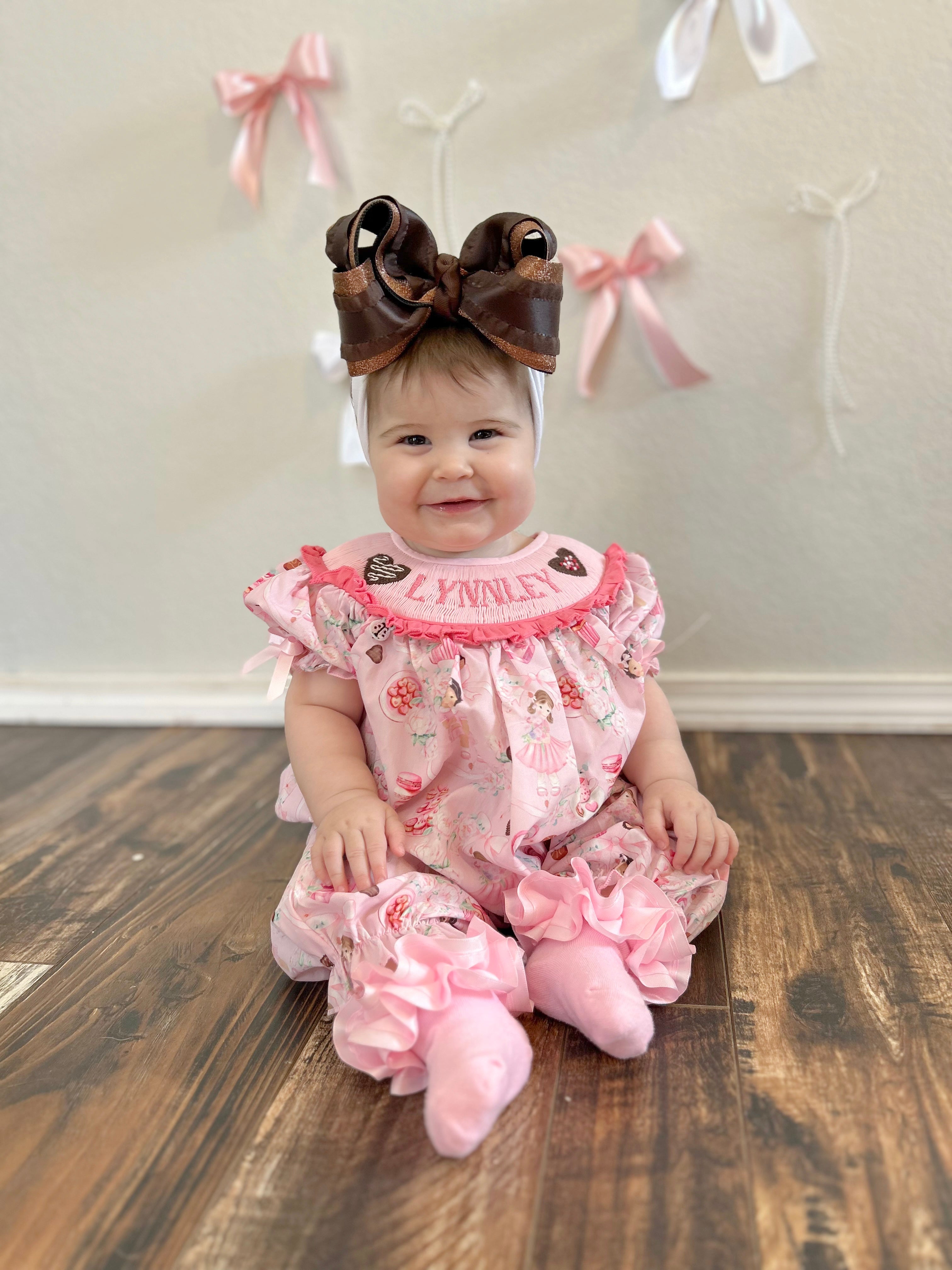 Valentine’s Tea Party Romper - SWEETHEART