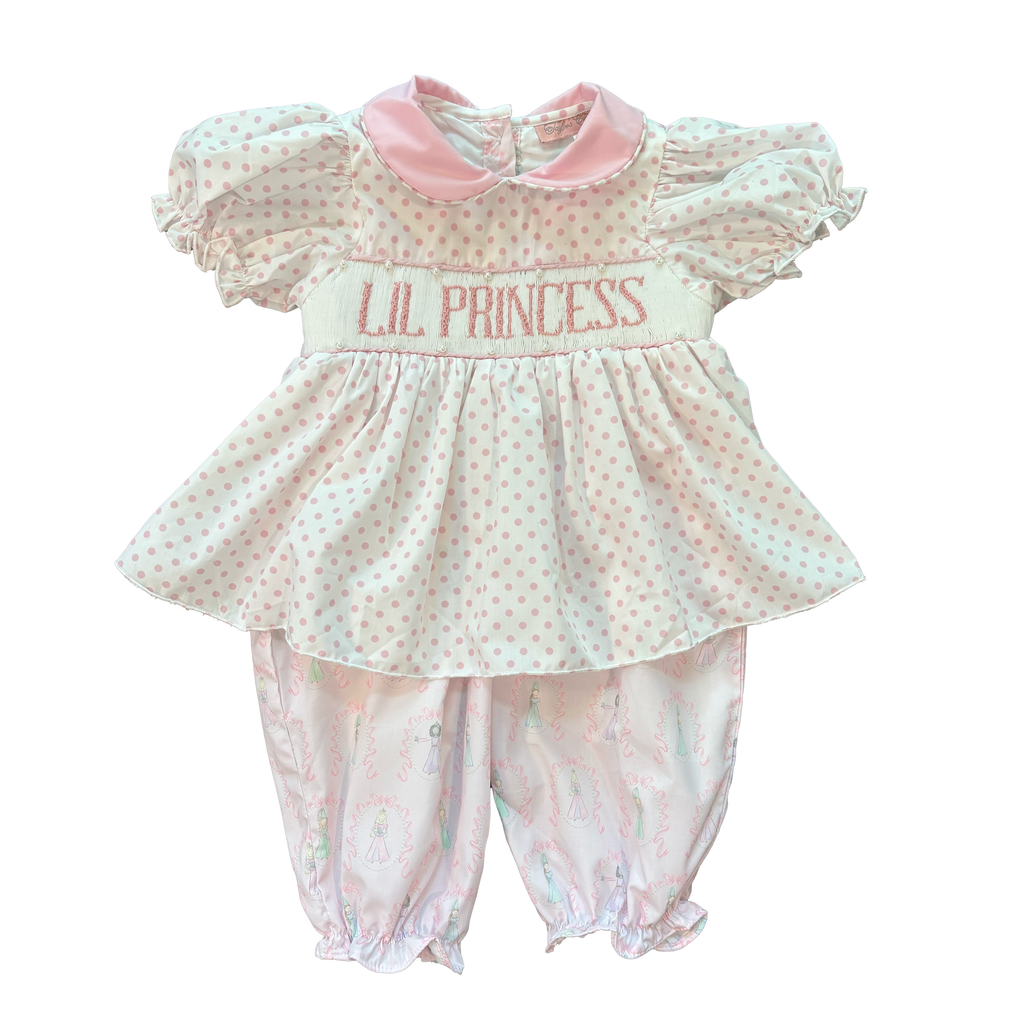 OOPSIE SEE DESCRIPTION - Lil Princess Romper - RTS