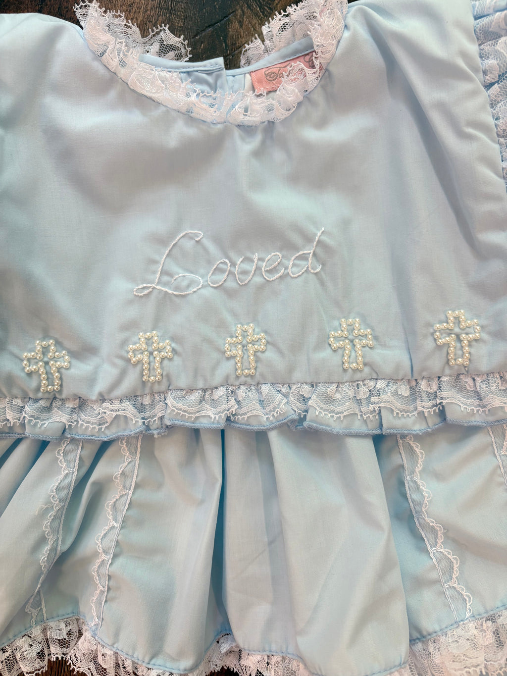 Pearl Crosses LOVED
 Dress - RTS